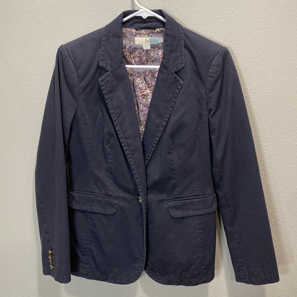 Boden Jackets & Blazers - Boden one bottom gray blazer‎ jacket cotton